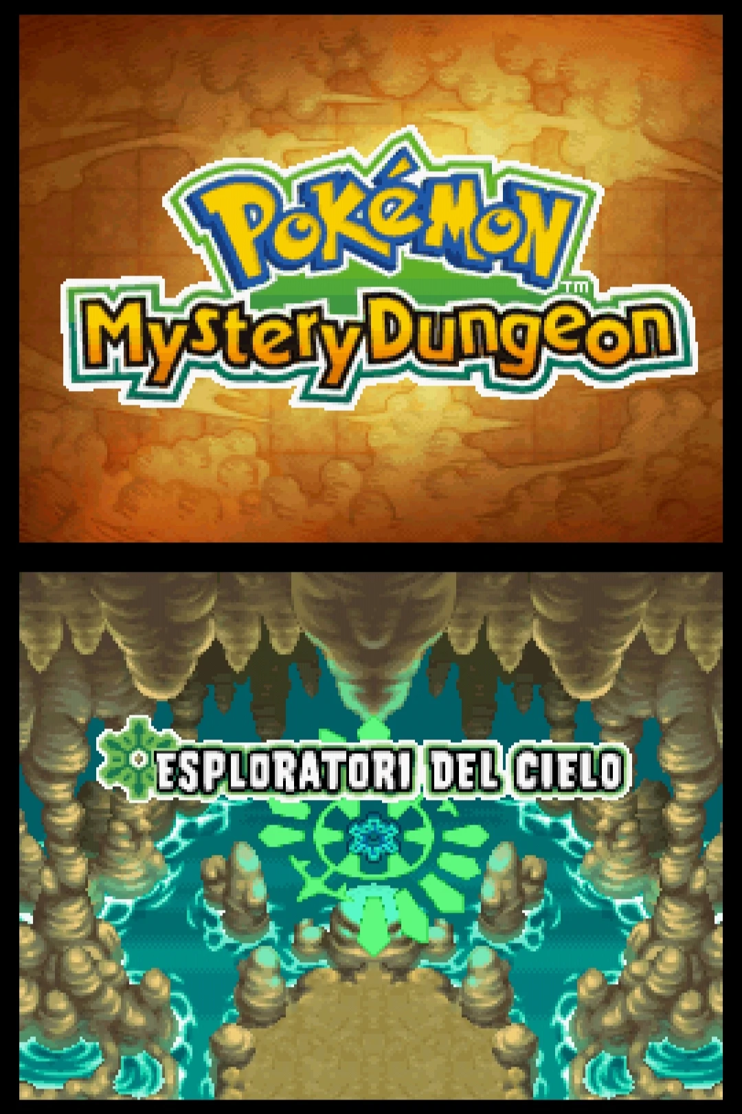 Schermata del titolo del gioco