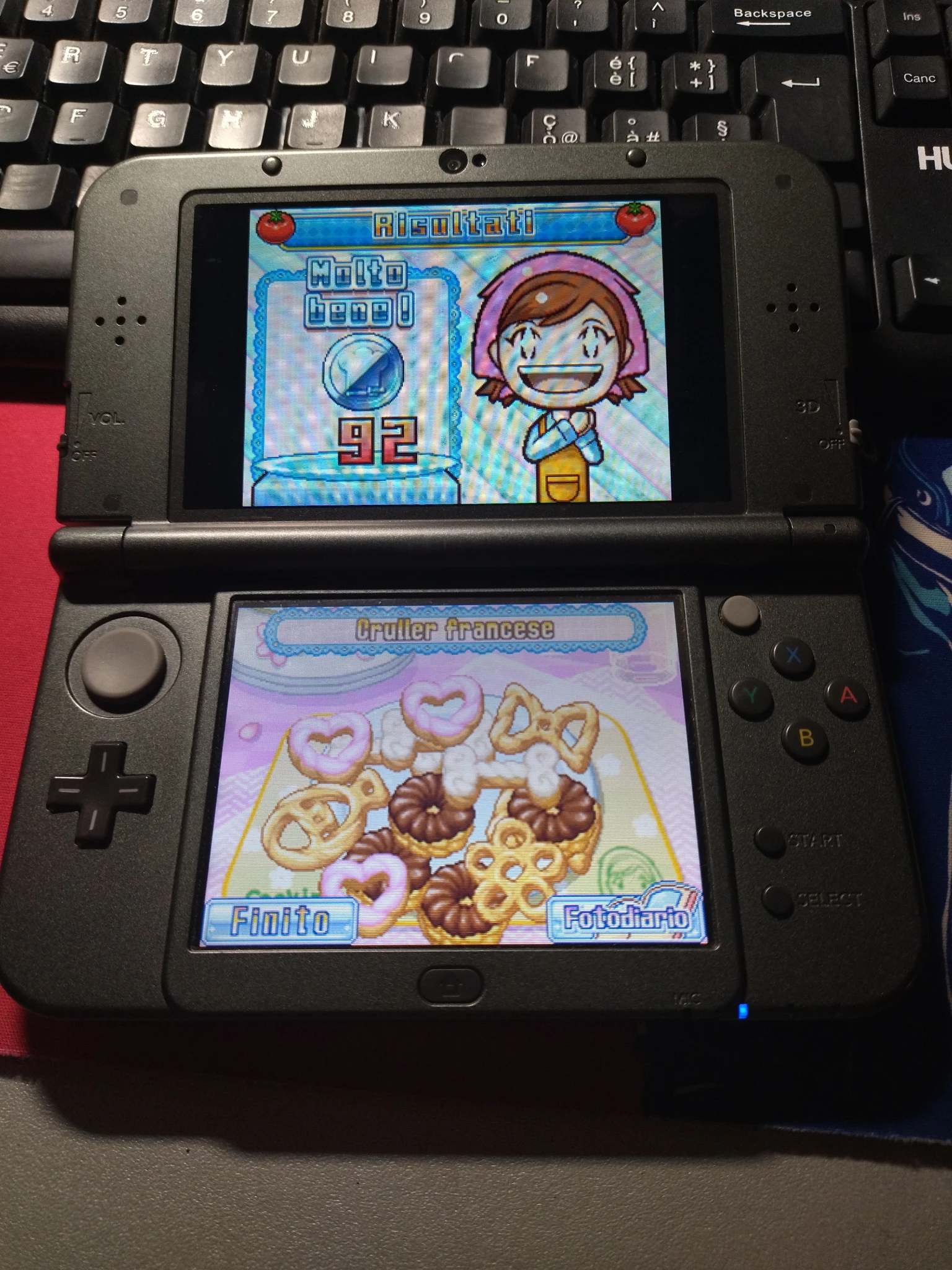 Risultati
Molto bene!
92