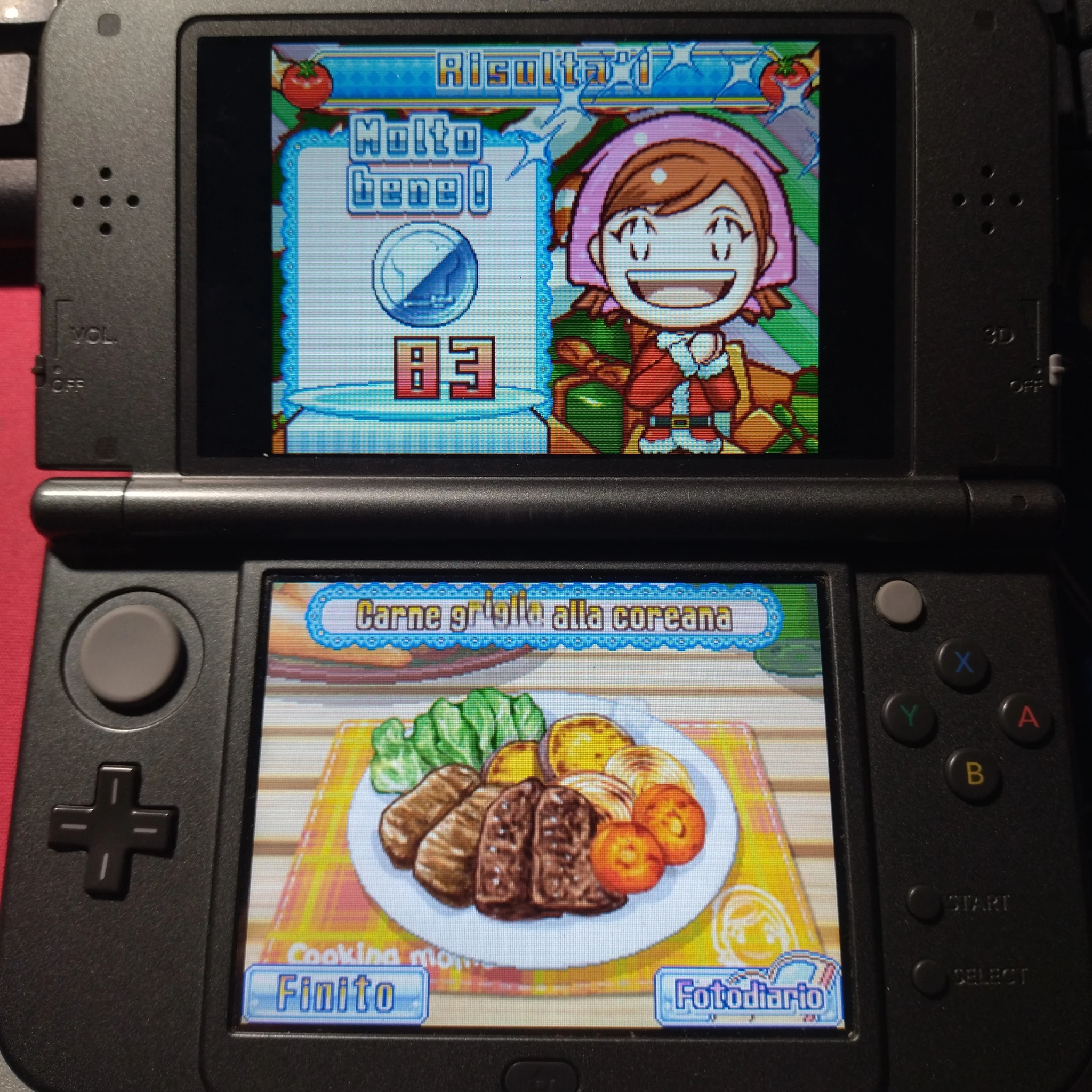 Risultati
Molto
bene!
83
Carne griglia alla coreana