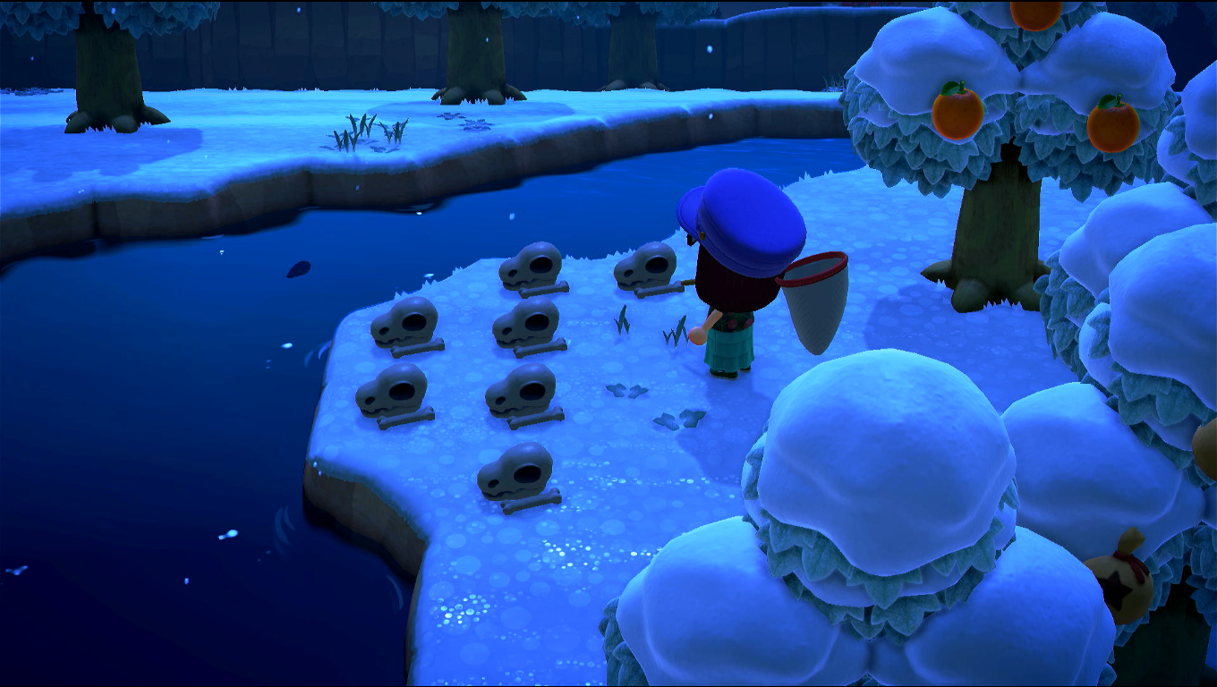 Mucchietto di cape di fossili sul lato nord-ovest interno dell'isola, filtro foto Accentuato