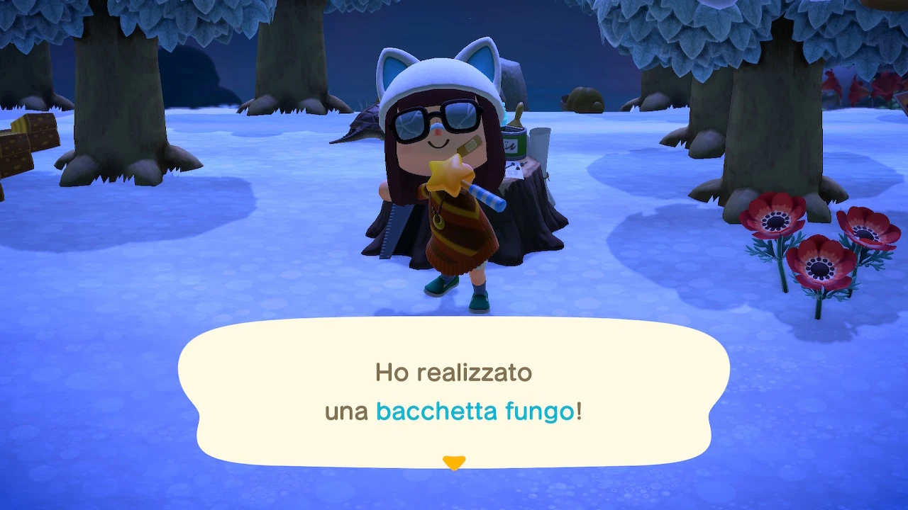 "Ho realizzato
una bacchetta fungo!"